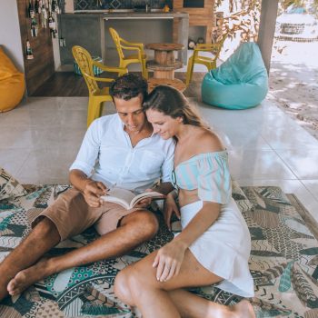 Casal Riva e Mari na Pousada RiiA em Maragogi